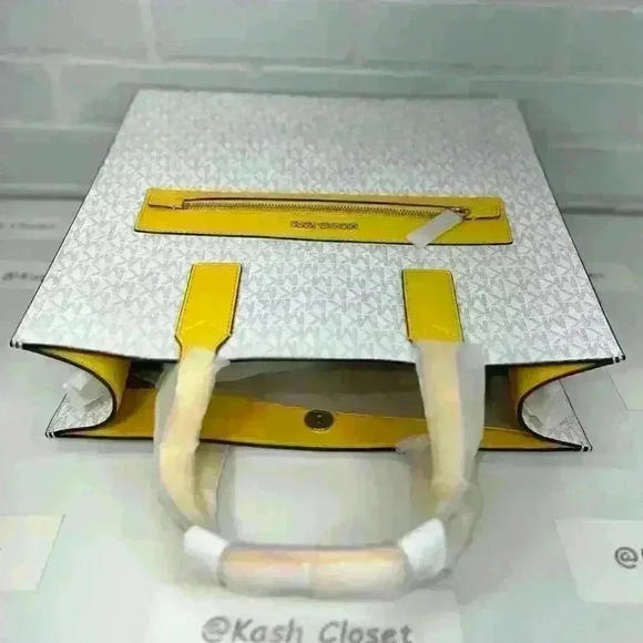 Michael Kors Kenly Tote Large bag Citrus Multi - Picture 3 of 9